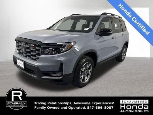 Sonic Gray Pearl 2023 Honda Passport TrailSport