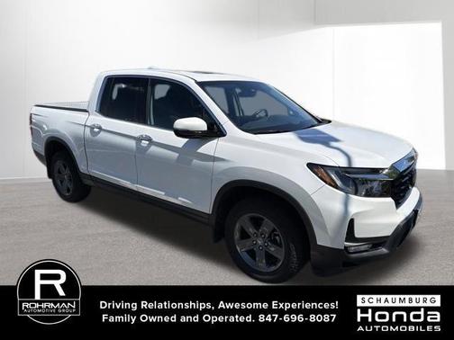 Platinum White Pearl 2022 Honda Ridgeline RTL-E