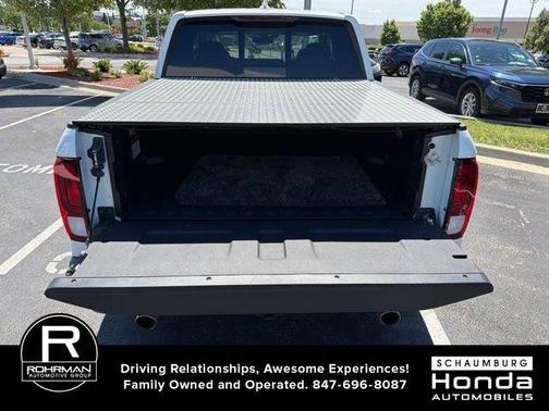 Platinum White Pearl 2022 Honda Ridgeline RTL-E