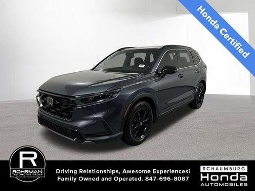 Meteorite Gray Metallic 2023 Honda CR-V Hybrid Sport SUV