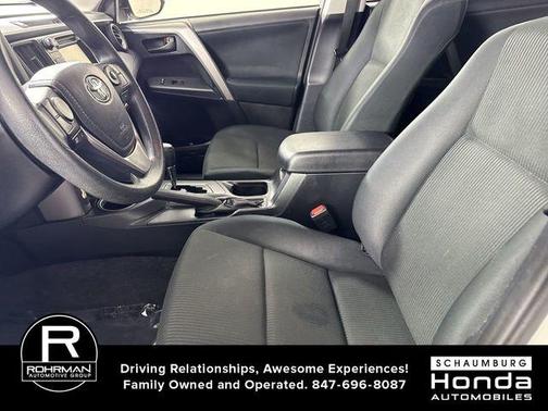Super White 2017 Toyota RAV4 LE