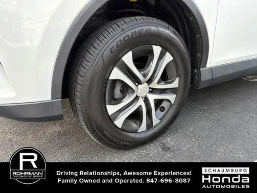 Super White 2017 Toyota RAV4 LE