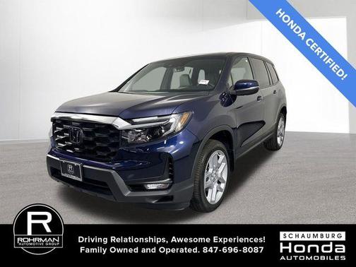 Obsidian Blue Pearl 2024 Honda Passport EX-L