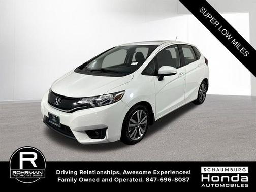 White 2016 Honda Fit EX