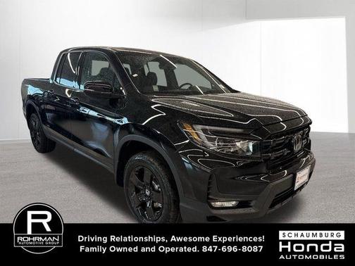 Crystal Black Pearl 2026 Honda Ridgeline Black Edition