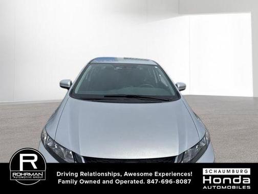 Alabaster Silver Metallic 2014 Honda Civic LX