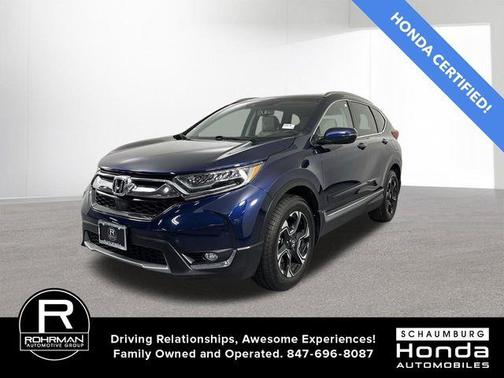 Obsidian Blue Pearl 2018 Honda CR-V Touring