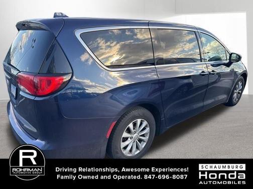 Jazz Blue Pearlcoat 2017 Chrysler Pacifica Touring