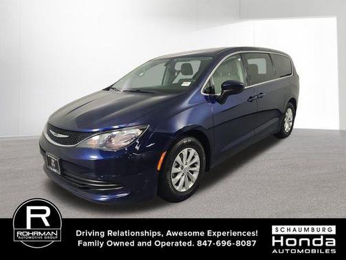 Jazz Blue Pearlcoat 2017 Chrysler Pacifica Touring