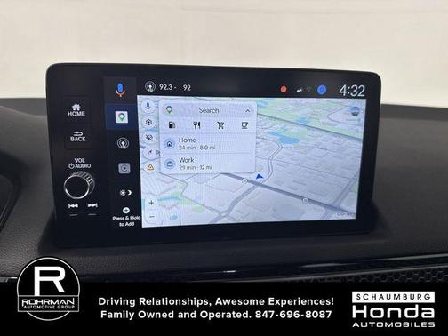 Platinum White Pearl 2026 Honda Civic Hybrid TOURING