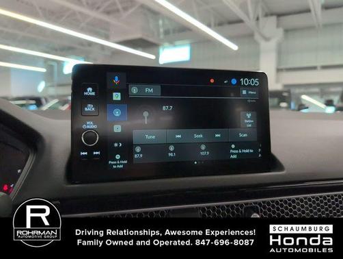 Platinum White Pearl 2026 Honda Civic Hybrid TOURING