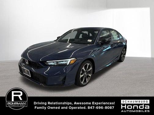 Blue Lagoon 2026 Honda Civic Hybrid Sport Touring
