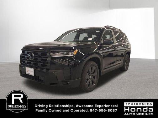 Crystal Black Pearl 2026 Honda Pilot Sport