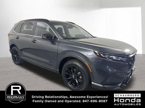 Meteorite Gray Metallic 2024 Honda CR-V Hybrid Sport