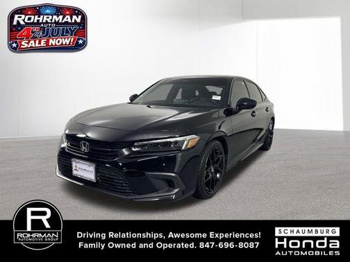Crystal Black Pearl 2024 Honda Civic Sport