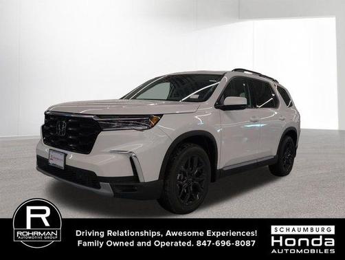 Platinum White Pearl 2025 Honda Pilot Sport