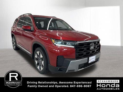 Radiant Red Metallic II 2026 Honda Pilot Elite