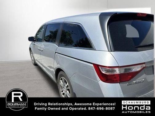 Alabaster Silver Metallic 2012 Honda Odyssey EX-L