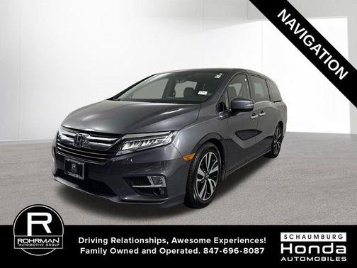 Modern Steel Metallic 2019 Honda Odyssey Elite