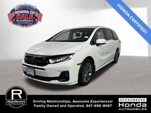 Platinum White Pearl 2026 Honda Odyssey Touring