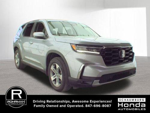 Lunar Silver Metallic 2023 Honda Pilot EX-L 8-Passenger