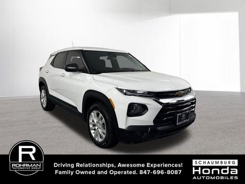 Summit White 2023 Chevrolet Trailblazer LS