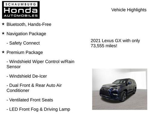 Nightfall Mica 2021 Lexus GX 460 Base