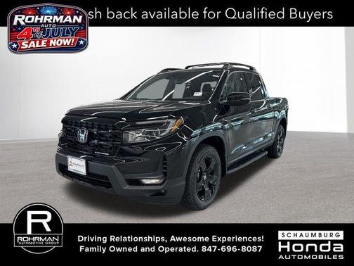 Crystal Black Pearl 2026 Honda Ridgeline Black Edition