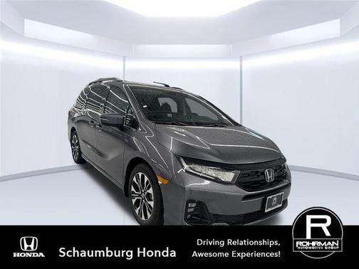 Modern Steel Metallic 2026 Honda Odyssey Elite