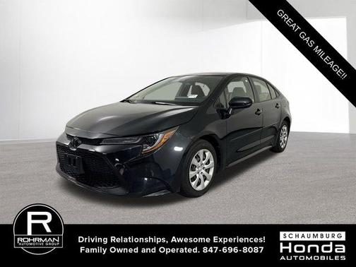 Black Sand Pearl 2022 Toyota Corolla LE