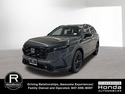 Meteorite Gray Metallic 2026 Honda CR-V Hybrid Sport-L