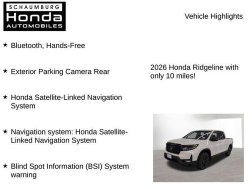 2026 Honda Ridgeline Black Edition