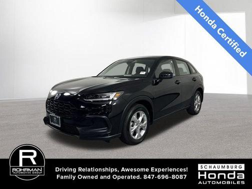 Crystal Black Pearl 2023 Honda HR-V LX