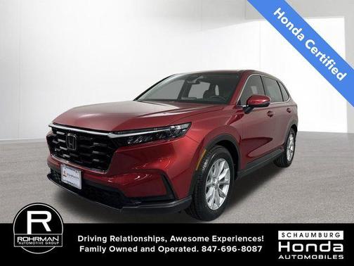 Radiant Red Metallic 2024 Honda CR-V EX
