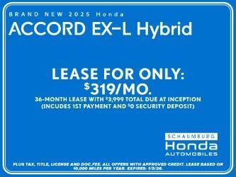 2025 Honda Accord Hybrid EX-L