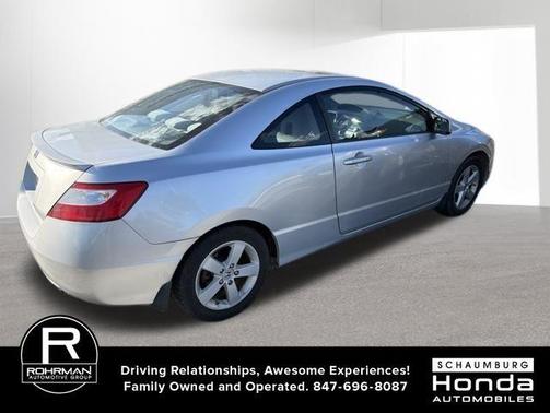 Alabaster Silver Metallic 2008 Honda Civic EX