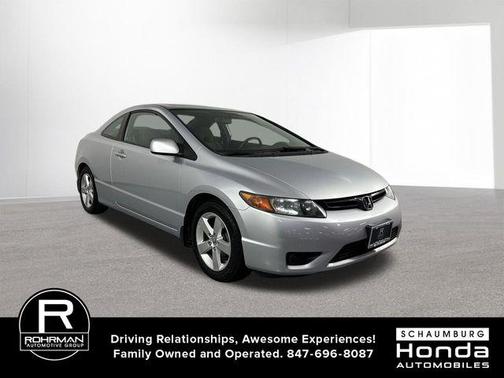 Alabaster Silver Metallic 2008 Honda Civic EX
