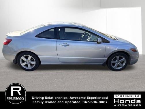 Alabaster Silver Metallic 2008 Honda Civic EX