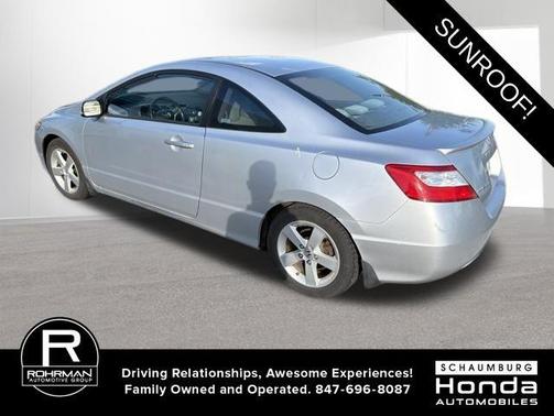 Alabaster Silver Metallic 2008 Honda Civic EX
