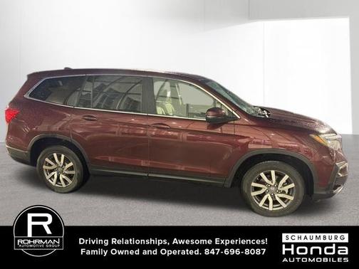 Deep Scarlet Pearl 2021 Honda Pilot EX-L