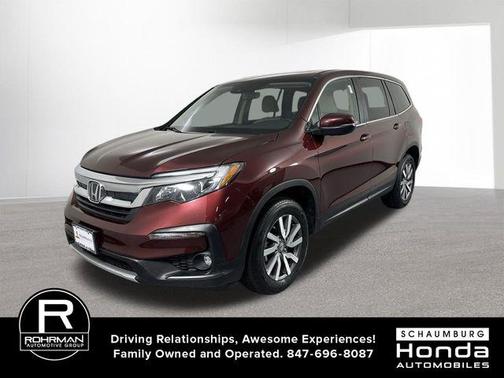 Deep Scarlet Pearl 2021 Honda Pilot EX-L