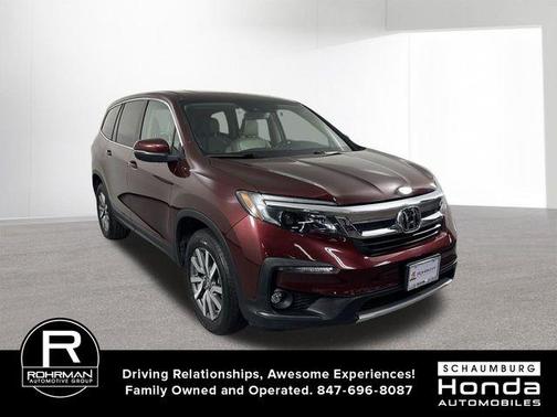 Deep Scarlet Pearl 2021 Honda Pilot EX-L