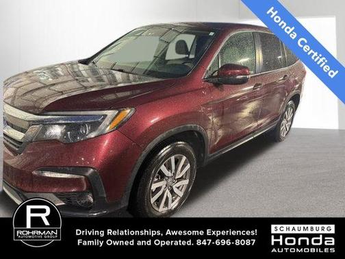 Deep Scarlet Pearl 2021 Honda Pilot EX-L