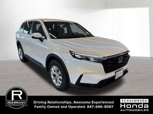 Platinum White Pearl 2026 Honda CR-V LX