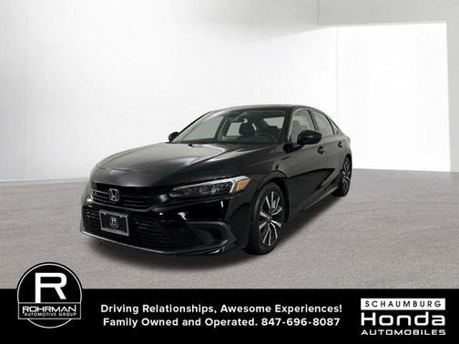 Crystal Black Pearl 2023 Honda Civic EX