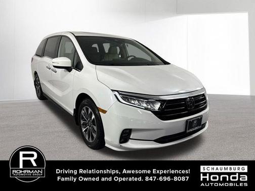 Platinum White Pearl 2024 Honda Odyssey EX-L