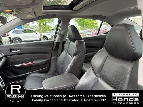 Crystal Black Pearl 2015 Acura TLX V6 Tech