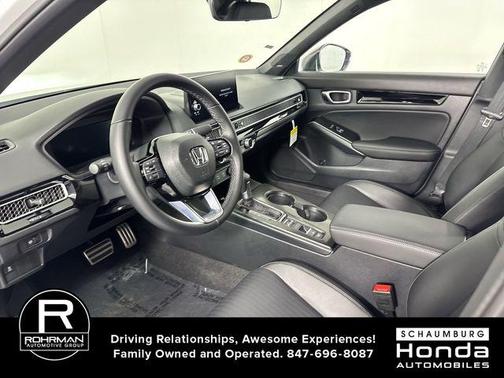Platinum White Pearl 2026 Honda Civic Hybrid TOURING