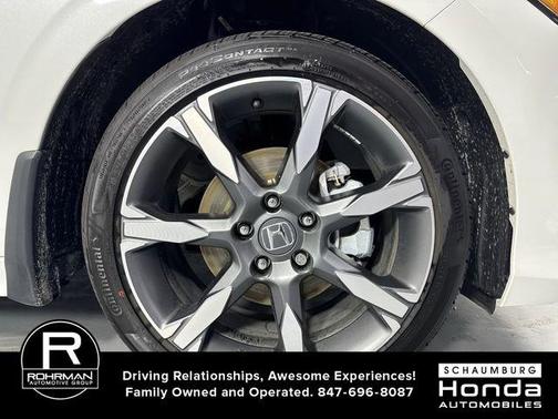 Platinum White Pearl 2026 Honda Civic Hybrid TOURING