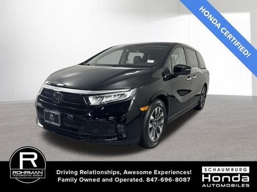 Crystal Black Pearl 2024 Honda Odyssey EX-L
